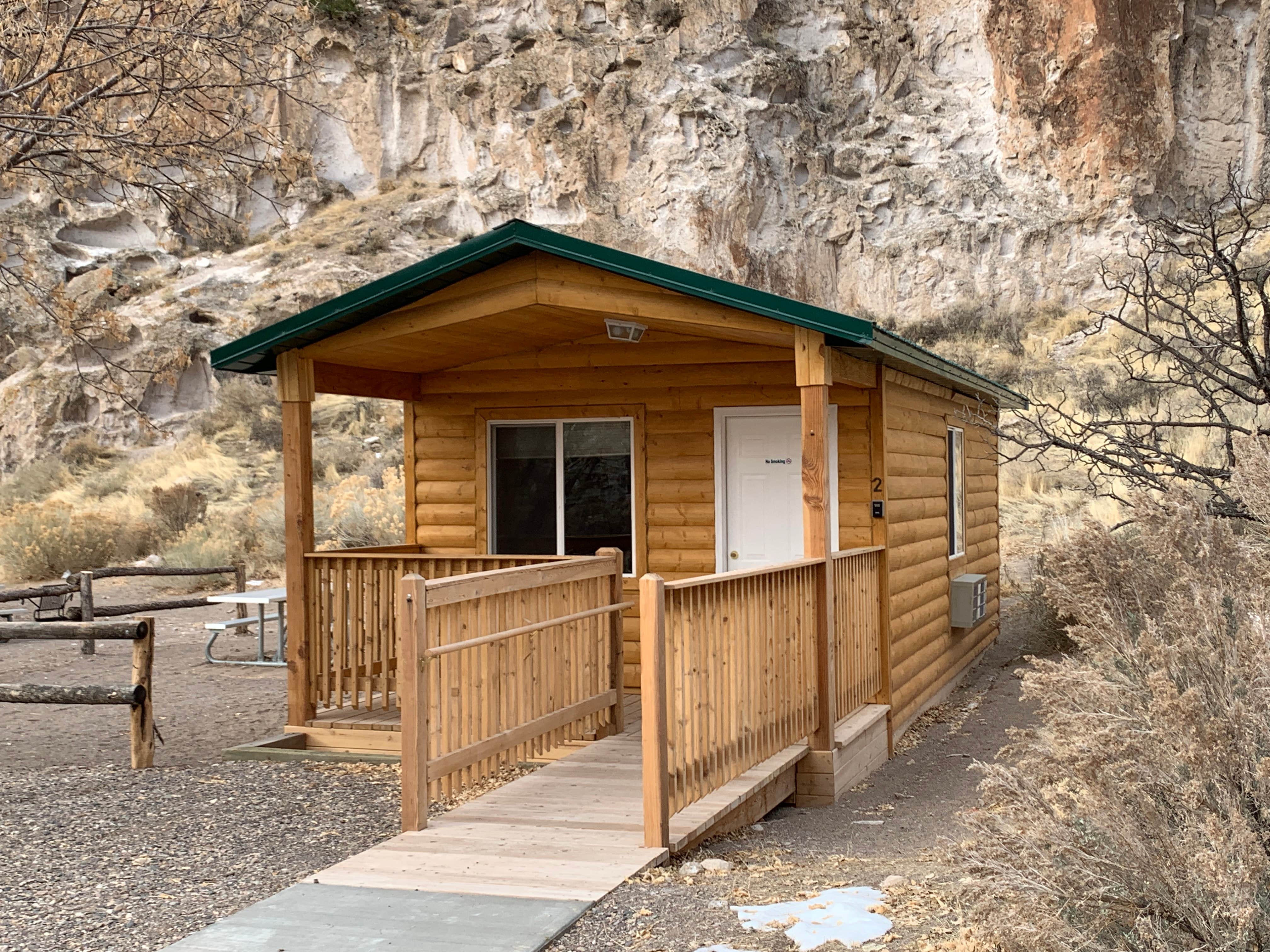 Troy W.'s photo of glamping accommodations at Sam Stowe Campground — Fremont Indian State Park near Fillmore, UT