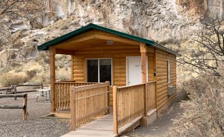 Troy W.'s photo of glamping accommodations at Sam Stowe Campground — Fremont Indian State Park near Richfield, UT