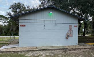 Annie C.'s photo of glamping accommodations at Shell Mound Campground near Homosassa, FL