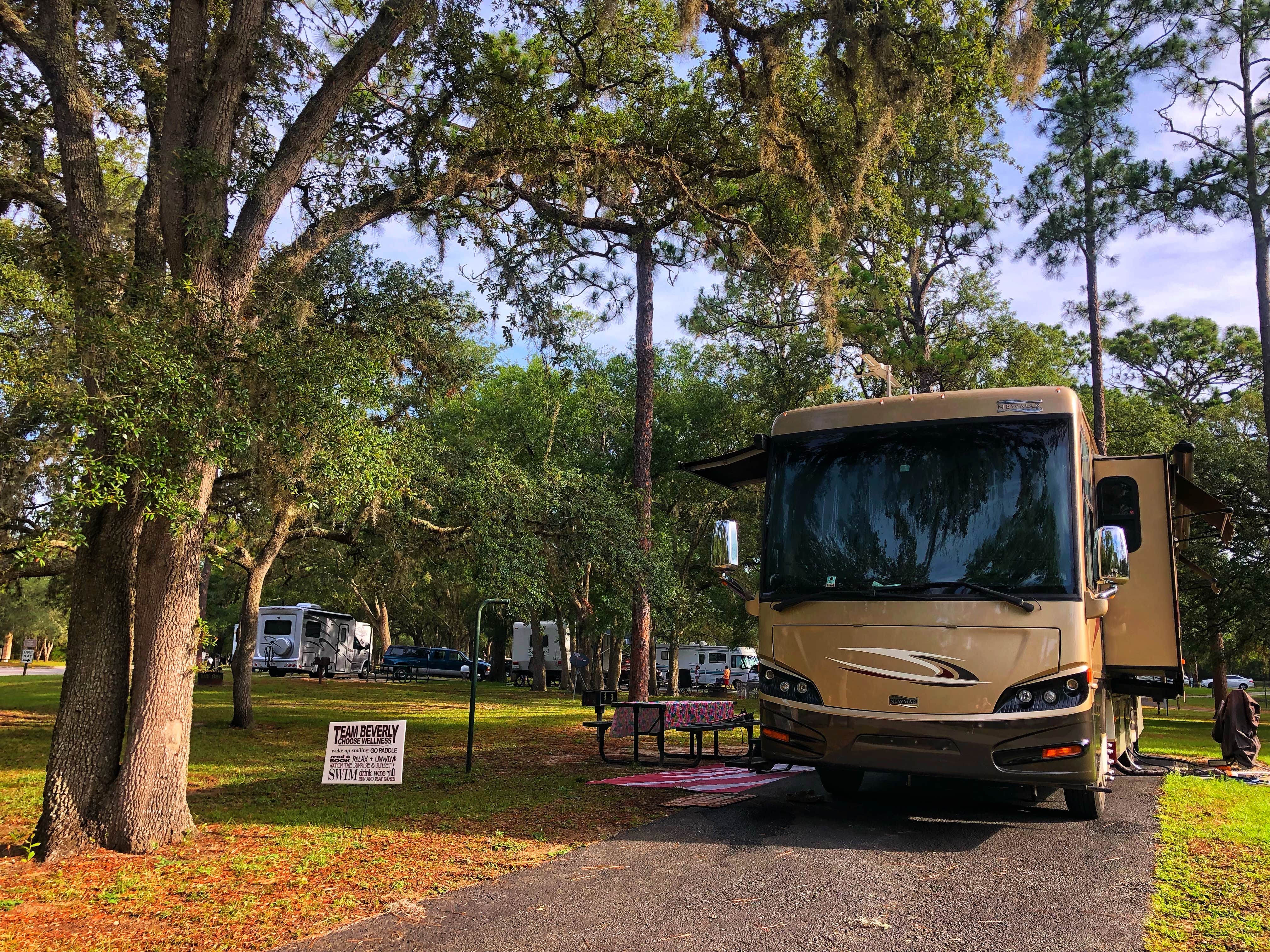 Our campsite