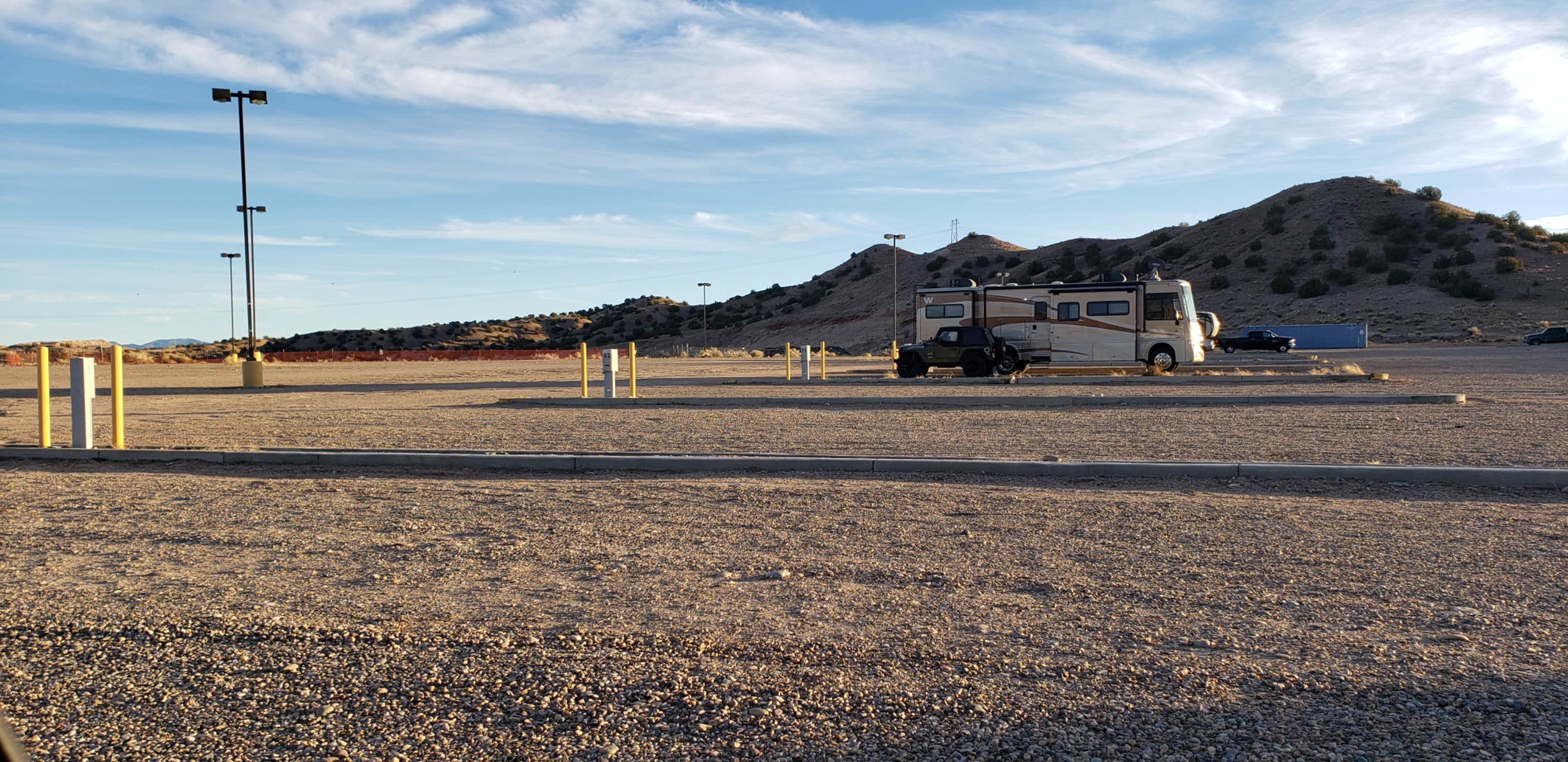 Jean C.'s photo of rv camping at Black Mesa Casino near San Antonio, NM