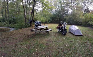 Brian F.'s photo of tent camping at Two Wheels of Suchess in Georgia