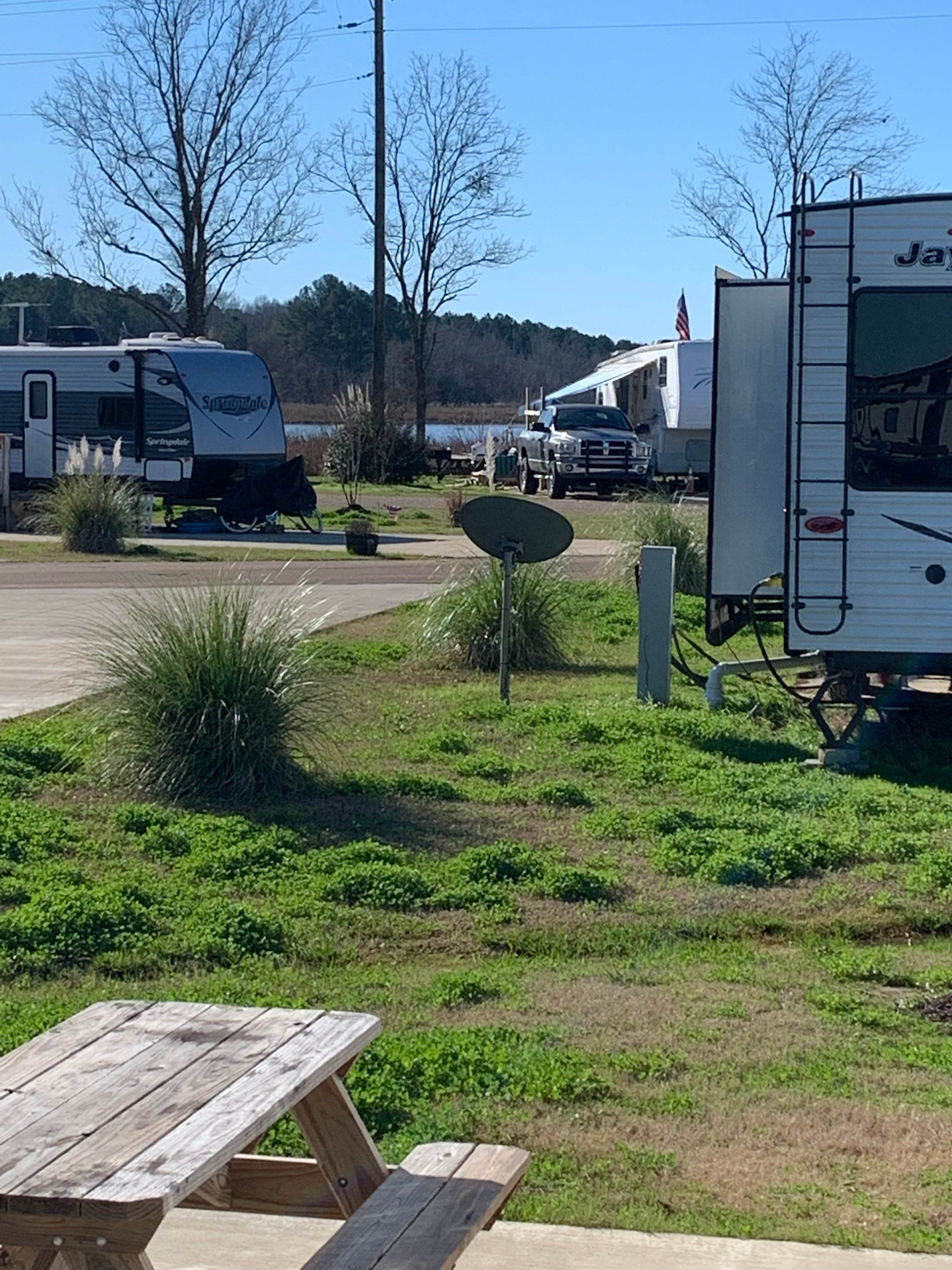 Den O.'s photo of rv camping at Sunset Marina and RV Park near Ludlow, MS