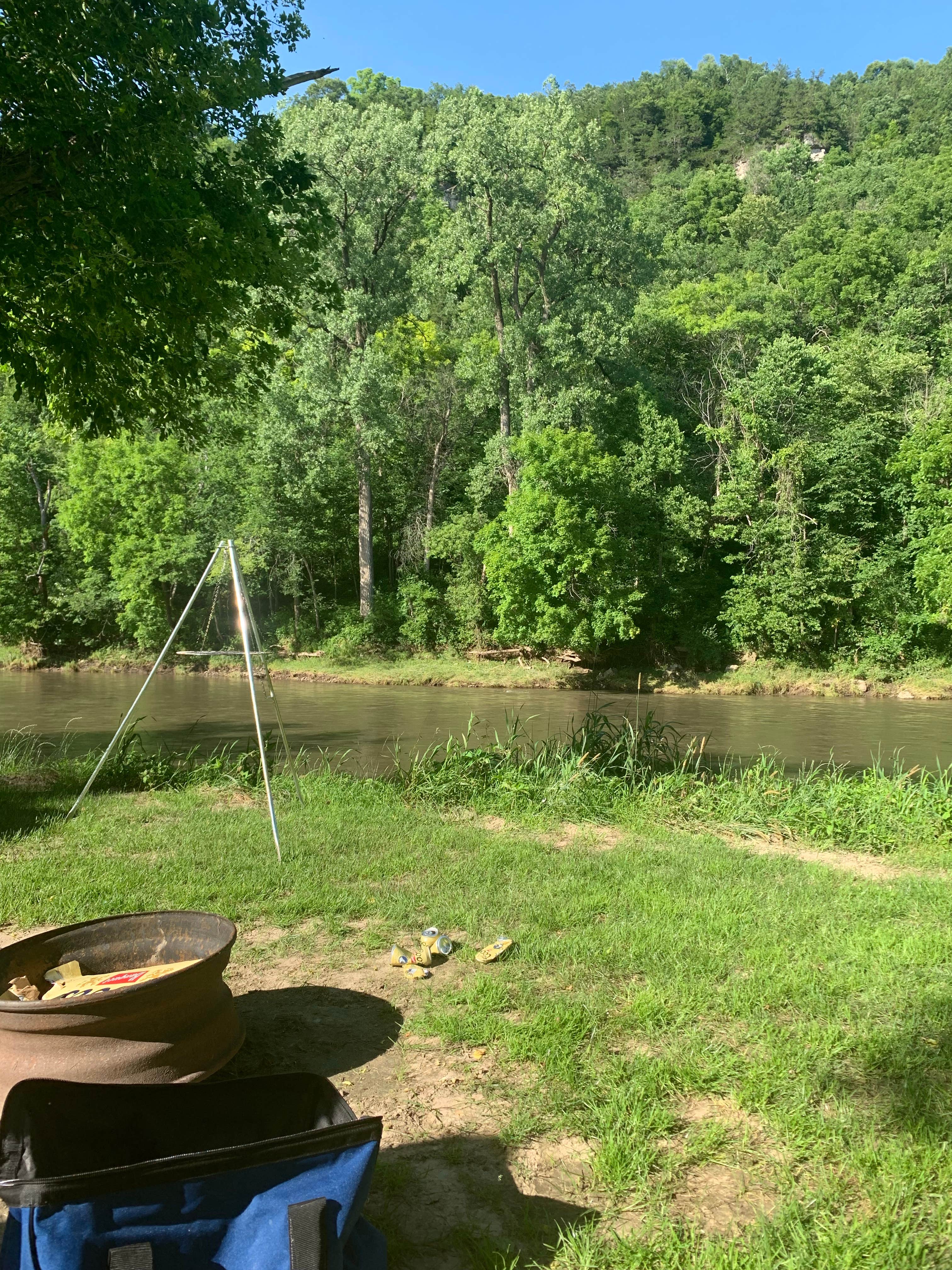 Camper-submitted photo at Eagle Cliff Campground and Lodging near Plainview, MN