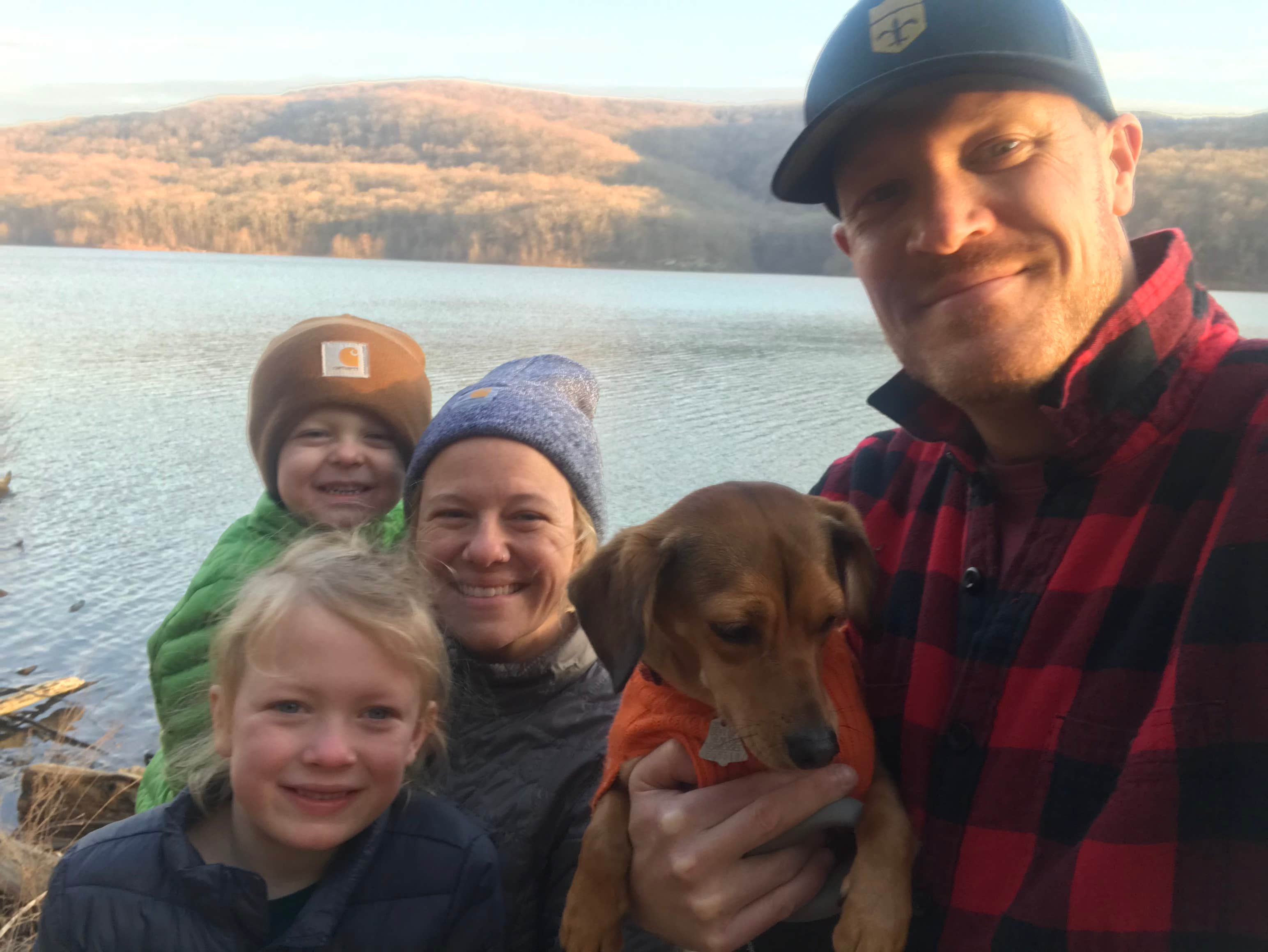 Ryan S.'s photo of camping with pets at Lake Fort Smith State Park Campground near Combs, AR