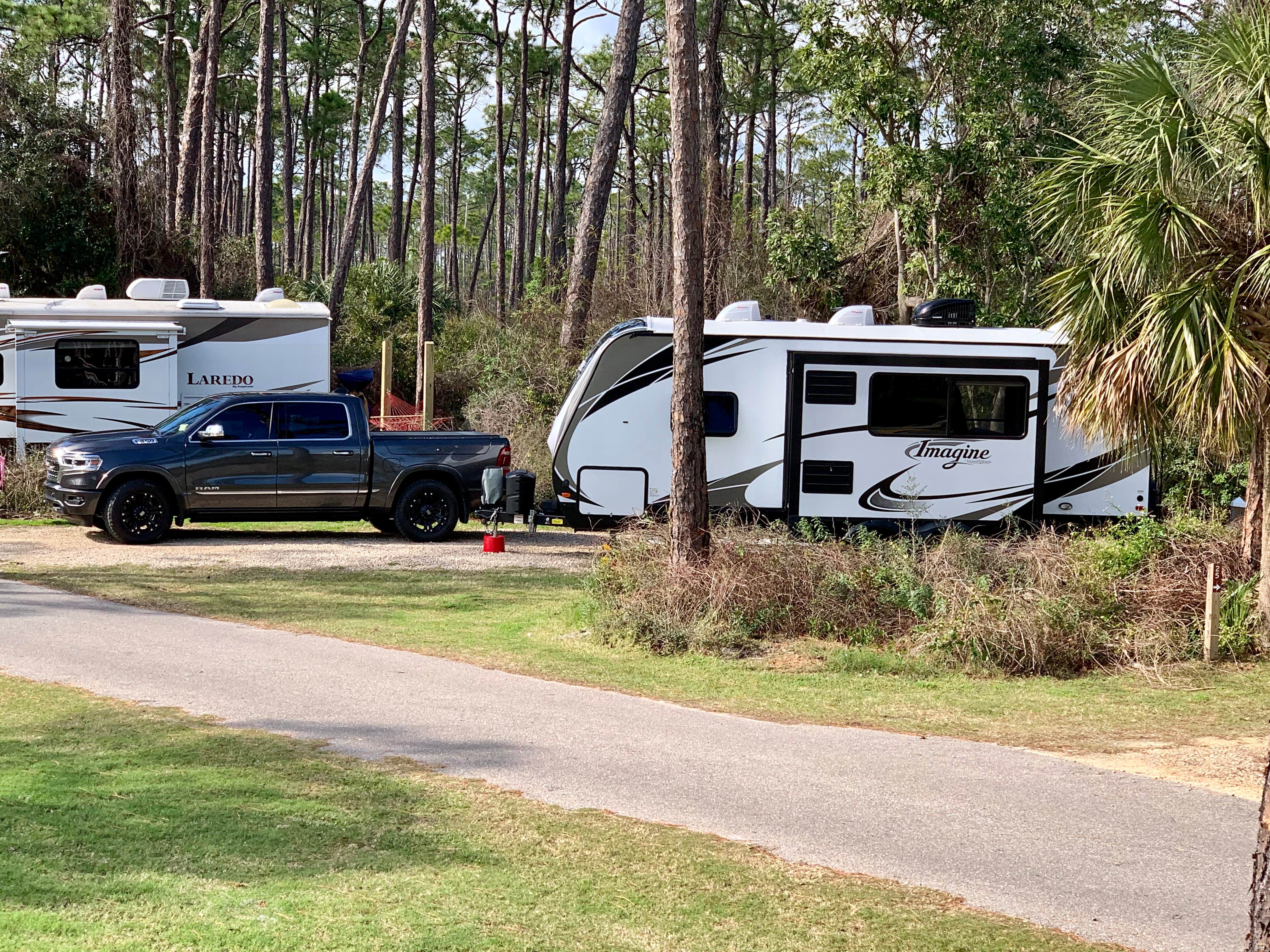 Mark K.'s photo of rv camping at Dr. Julian G. Bruce St. George Island State Park Campground near Sopchoppy, FL