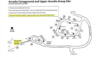 Camping near Clark Peak Corrals: Upper Arcadia, Thatcher, Arizona