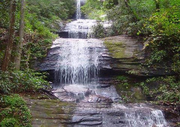 Camping near Mountain Crossings - Neel Gap m- AT Camp and Store: Desoto Falls Recreation Area, Suches, Georgia