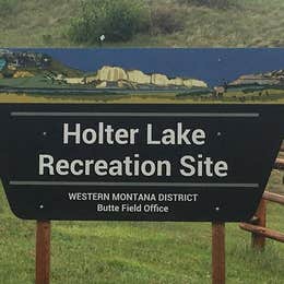 Public Campgrounds: Holter Dam Rec. Site Campground