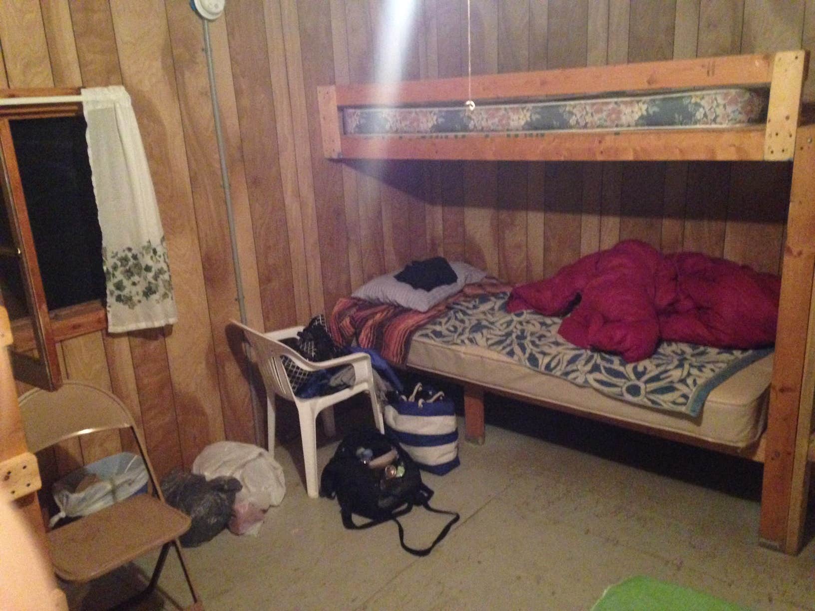 Dave V.'s photo of glamping accommodations at Rifrafters Campground near Fayetteville, WV