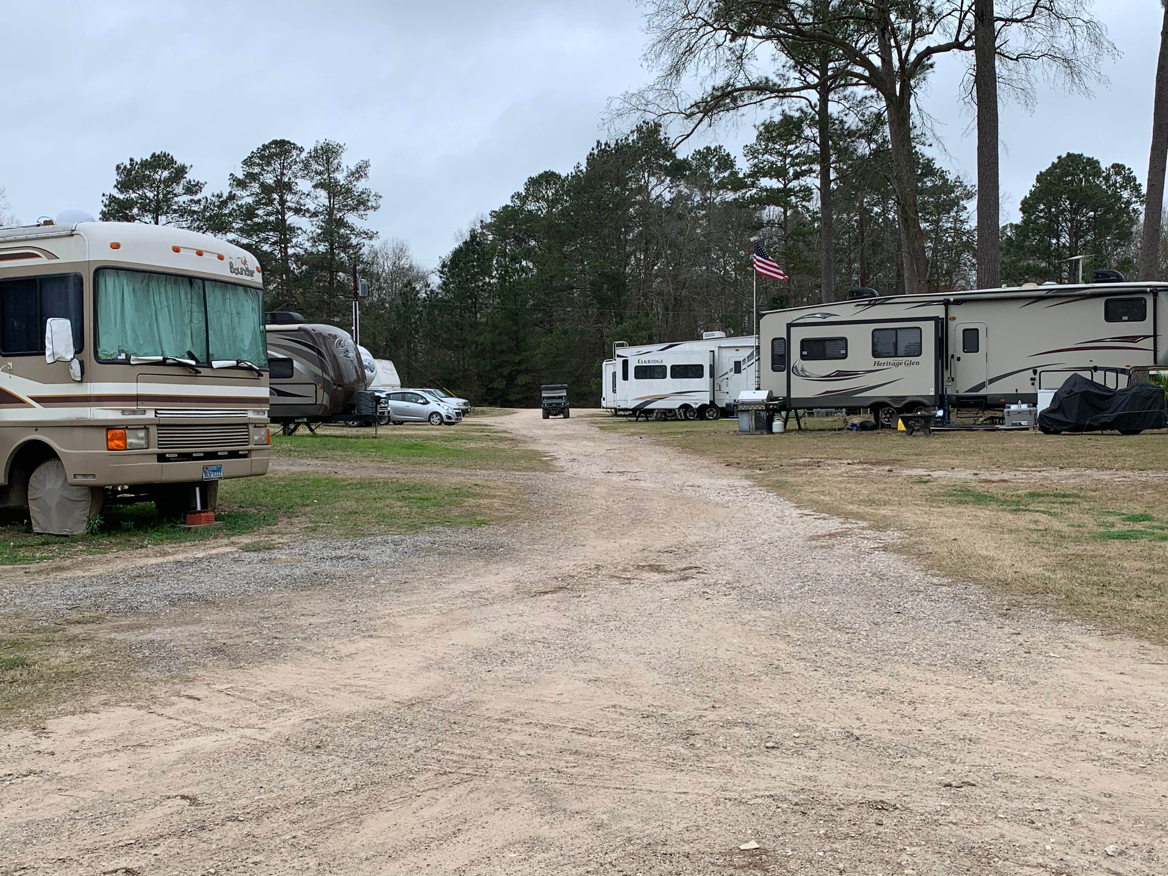 Den O.'s photo of rv camping at Ford Chapel RV Park near San Augustine, TX