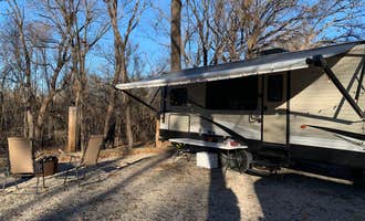 Camping near Osage Cove - Kaw Lake: The Sandbur RV Park, Burbank, Oklahoma
