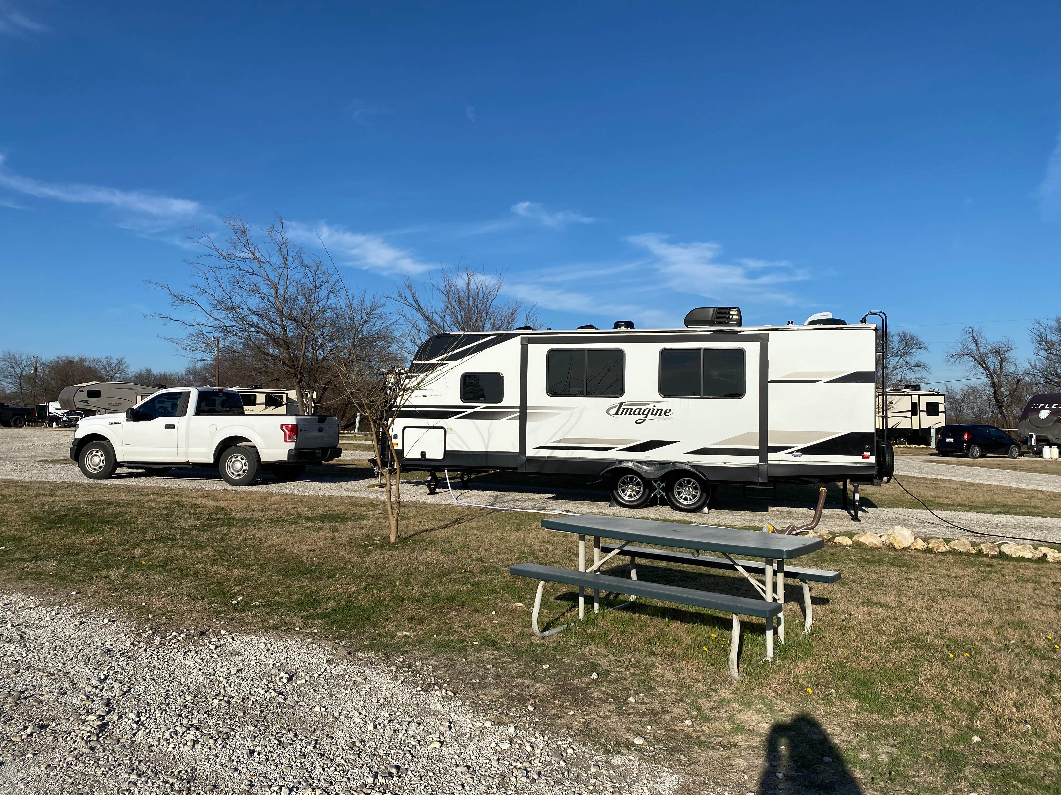Kelsey G.'s photo of rv camping at Wagon Master RV Park and Alpaca Farm near Frisco, TX