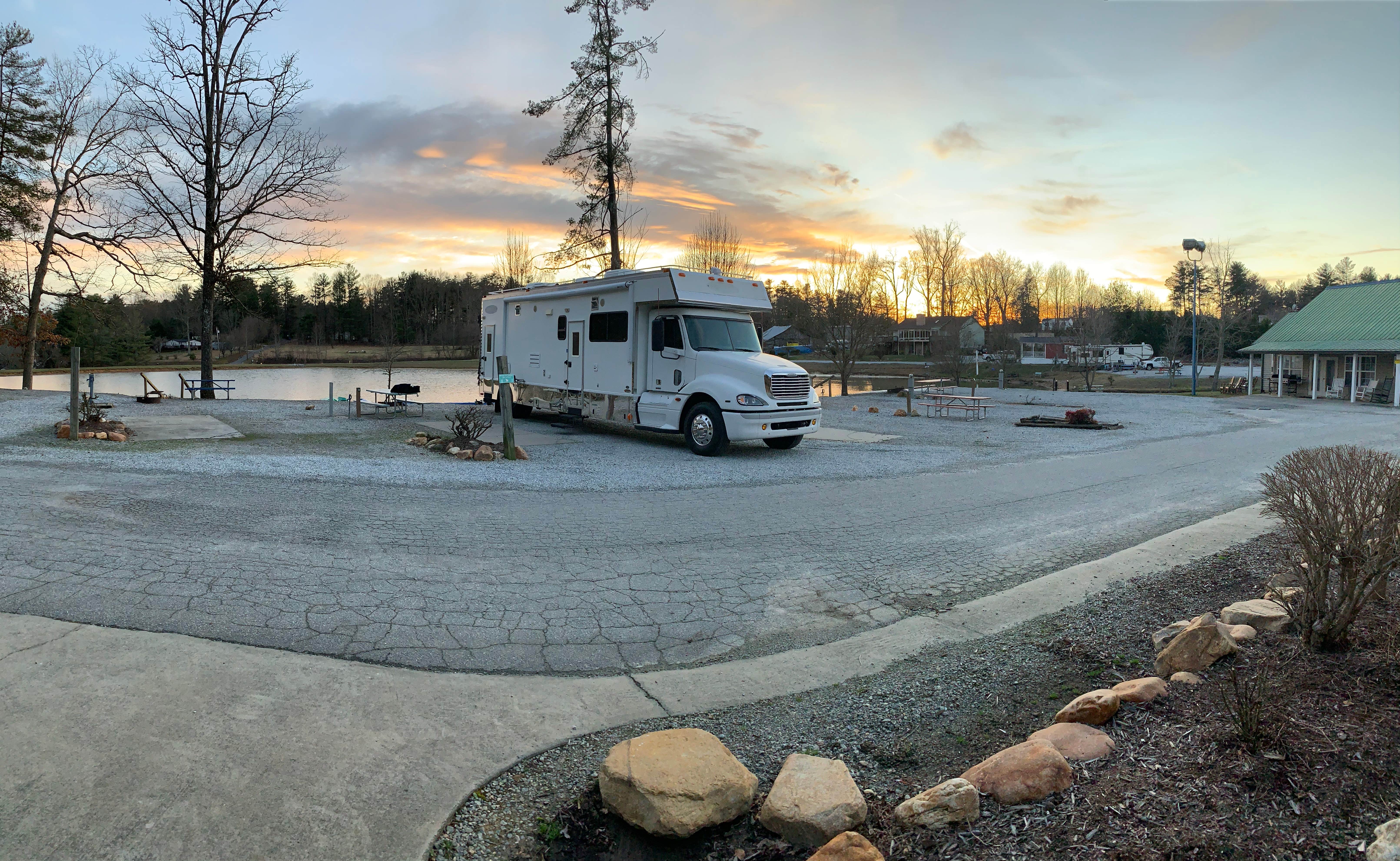 Mike F.'s photo of rv camping at Rutledge Lake RV Resort near Candler, NC
