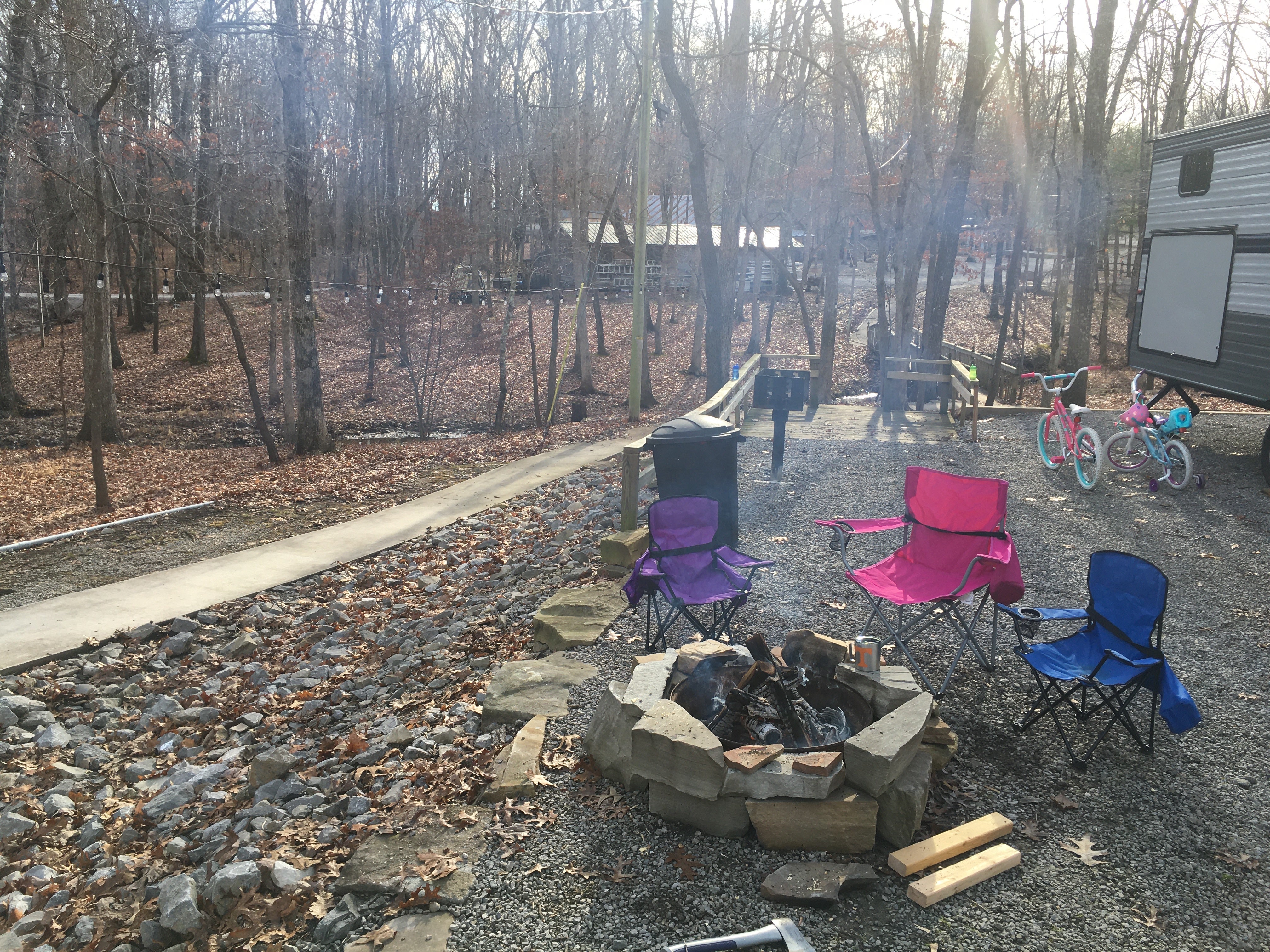 Camper submitted image from Davy Crockett Campground - 3
