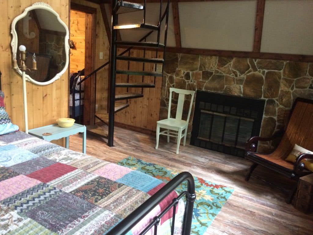 Camper-submitted photo at Cozy A-Frame on Beautiful Lake Bob Sandlin near Pittsburg, TX