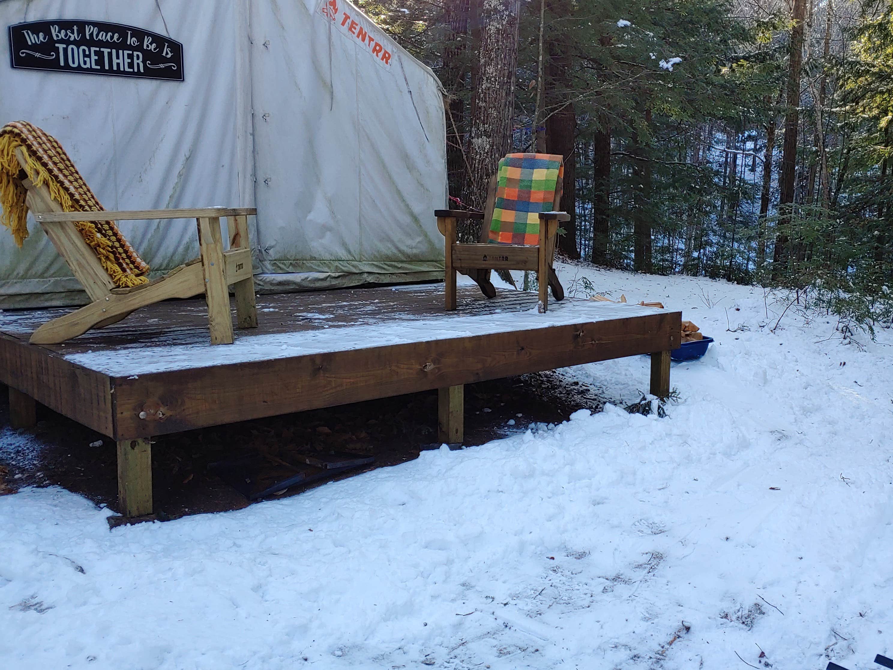 The Dyrt's photo of tent camping at The Lost Boys Hideout Rock'n Summer near Newmarket, NH