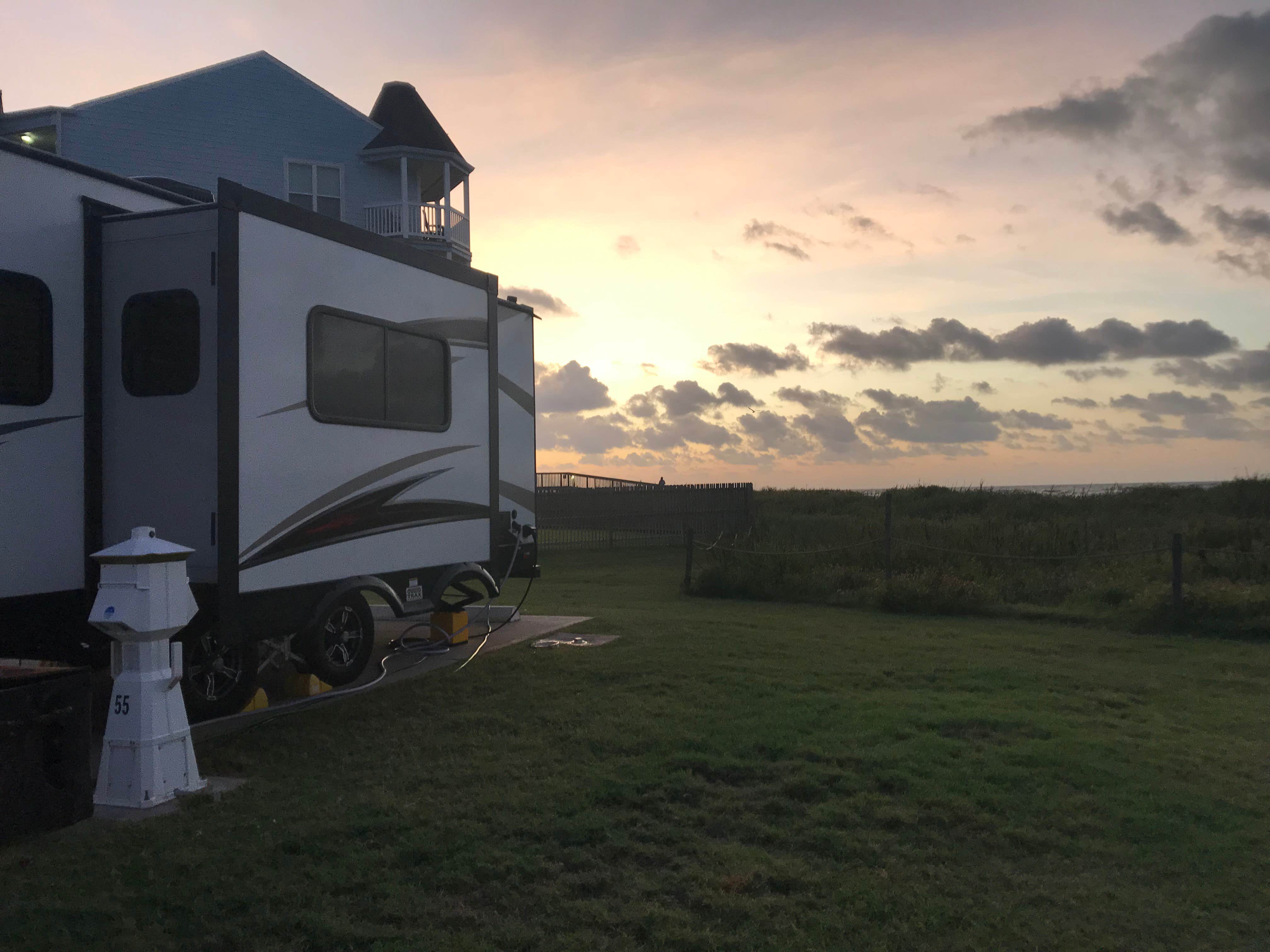 Mary R.'s photo of rv camping at Dellanera RV Park near Texas City, TX