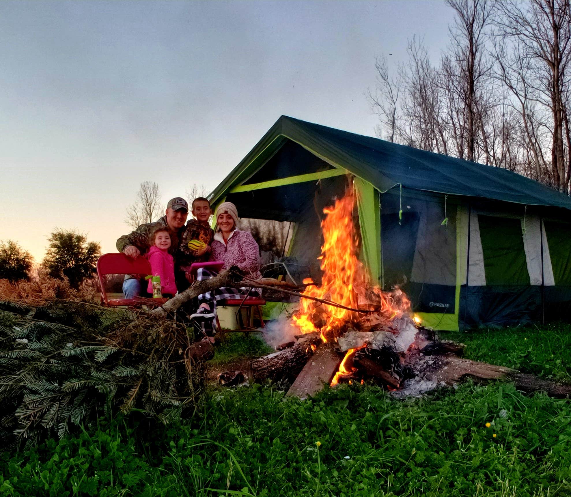 Camper submitted image from Richard K. Yancy Sand Levee Campground - 2