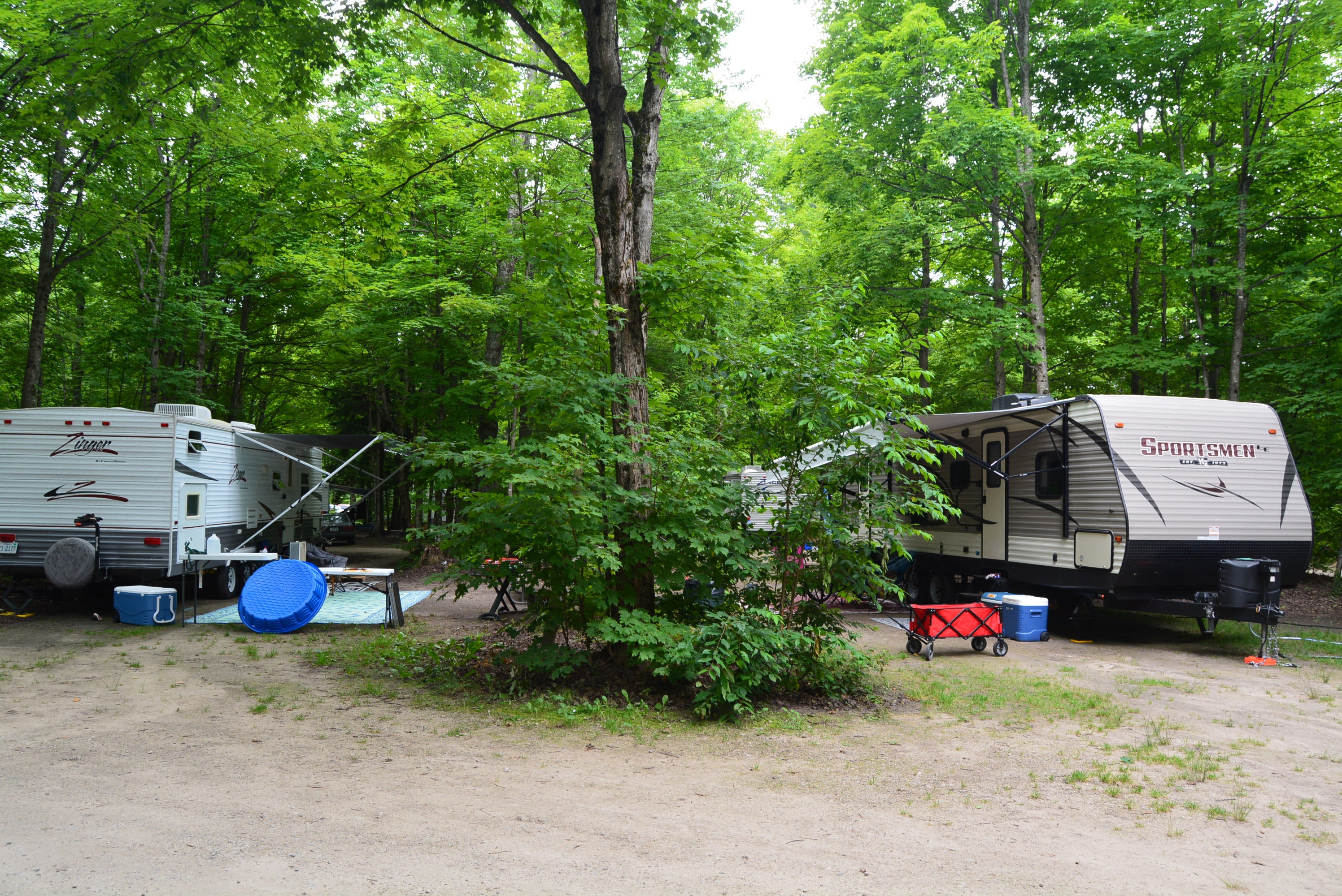 Camper submitted image from Wandering Wheels Campground - 2
