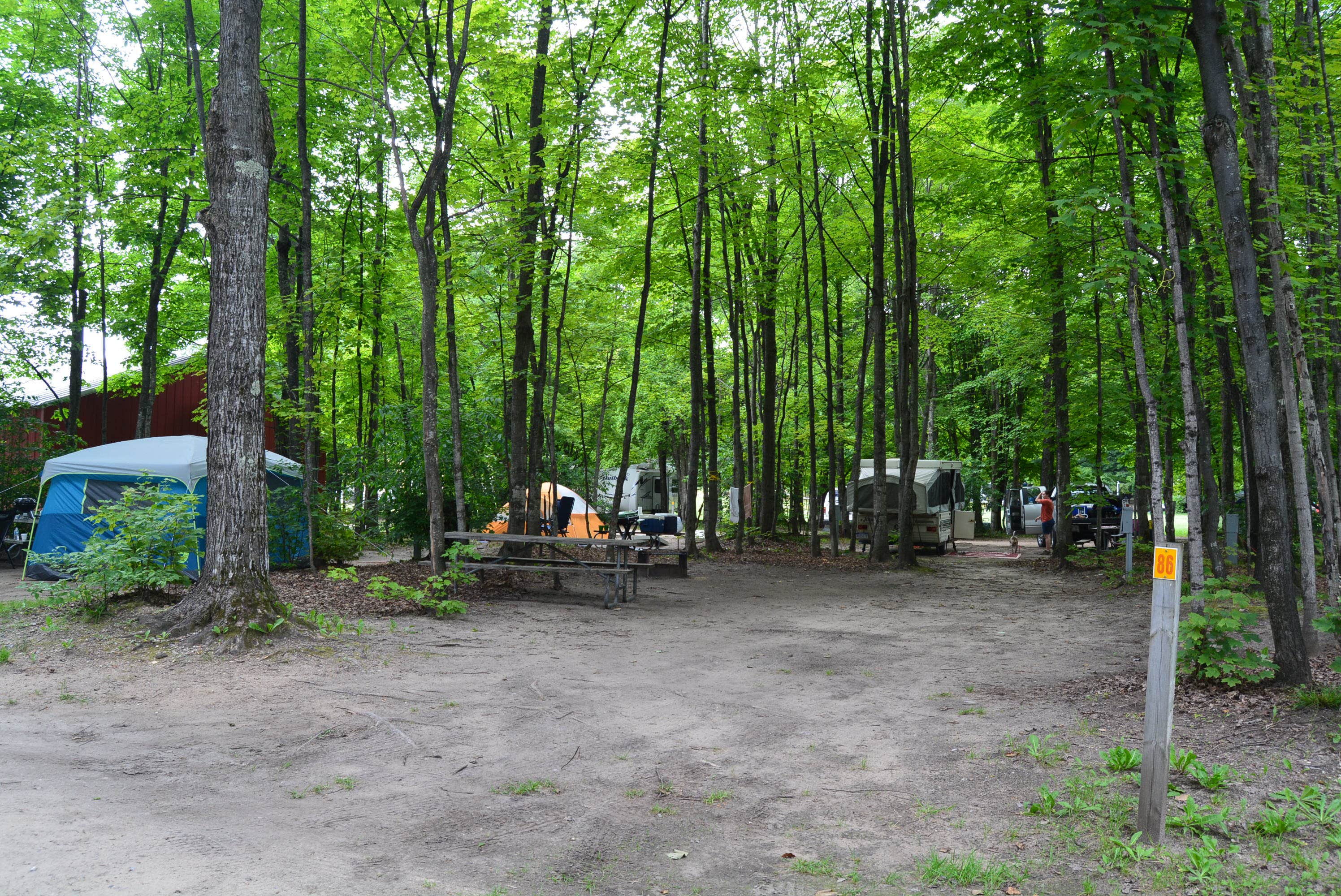 Camper-submitted photo at Wandering Wheels Campground near Eben Junction, MI