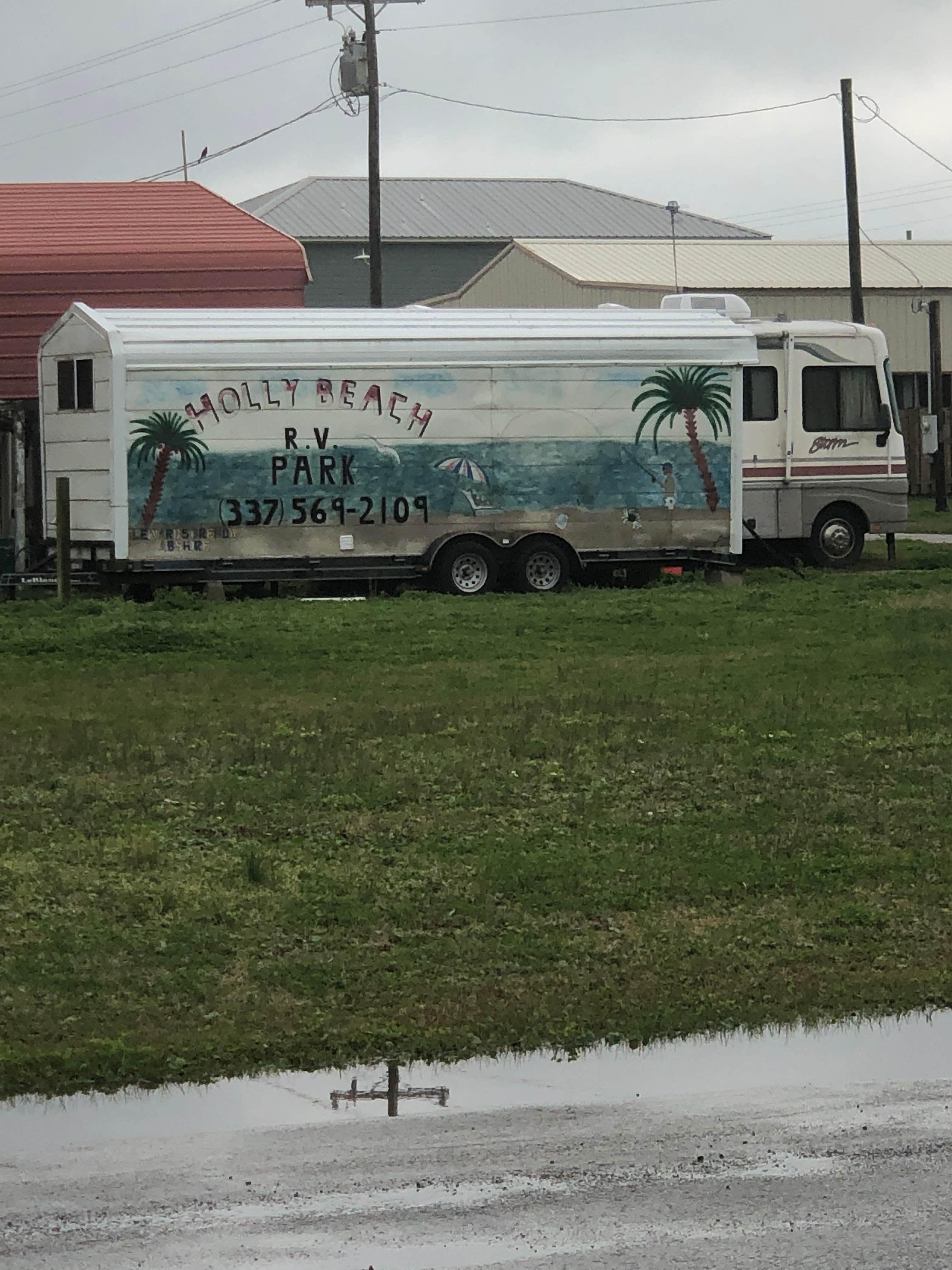contact phone for holly beach RV park