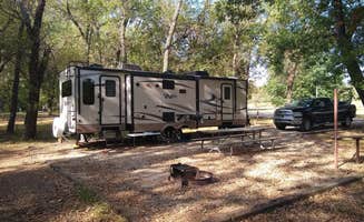 Brent C.'s photo of rv camping at Cheney State Park Smarsh Creek Campground near Cunningham, KS