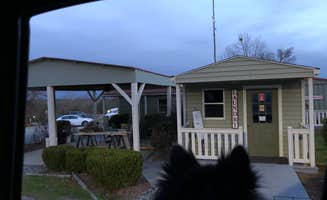 Shelly S.'s photo of camping with pets at Scenic Mountain RV Park in Georgia