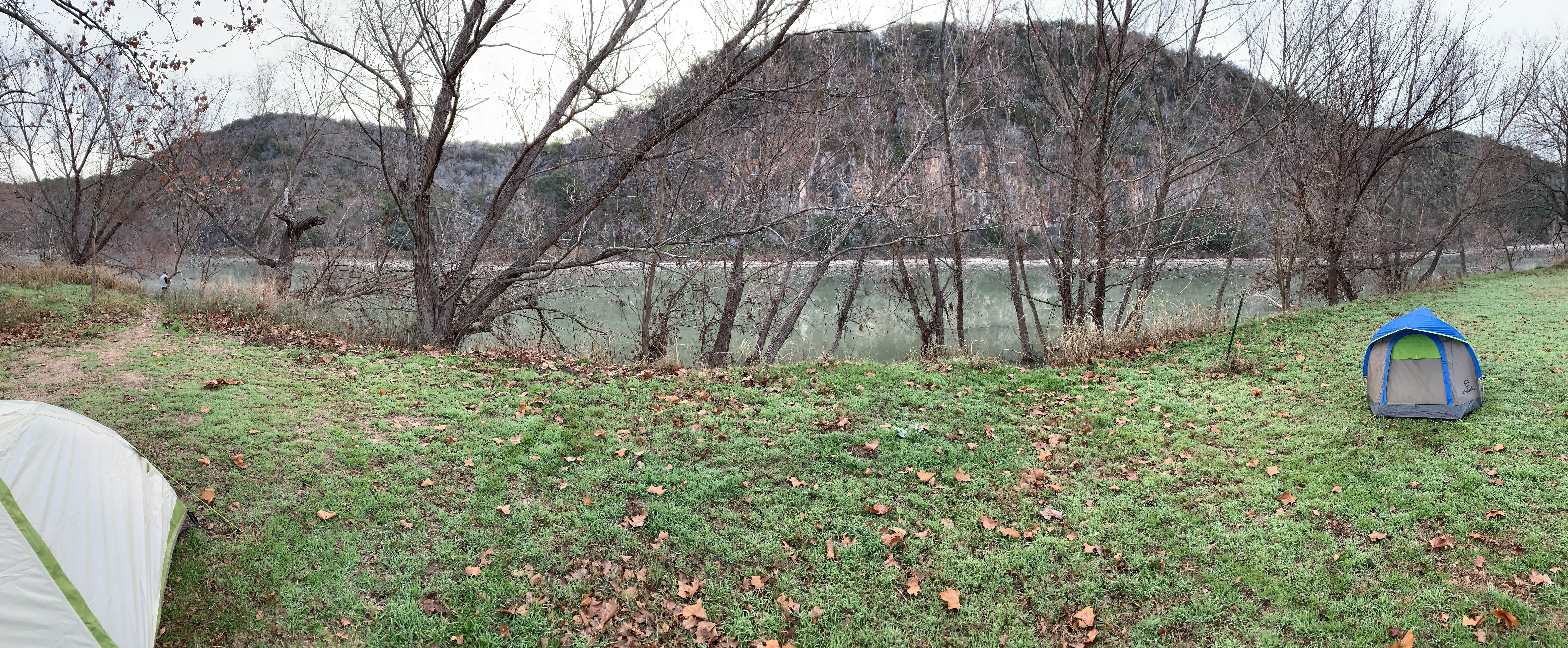 Chris H.'s photo of tent camping at North Area — Colorado Bend State Park Campground near Bertram, TX