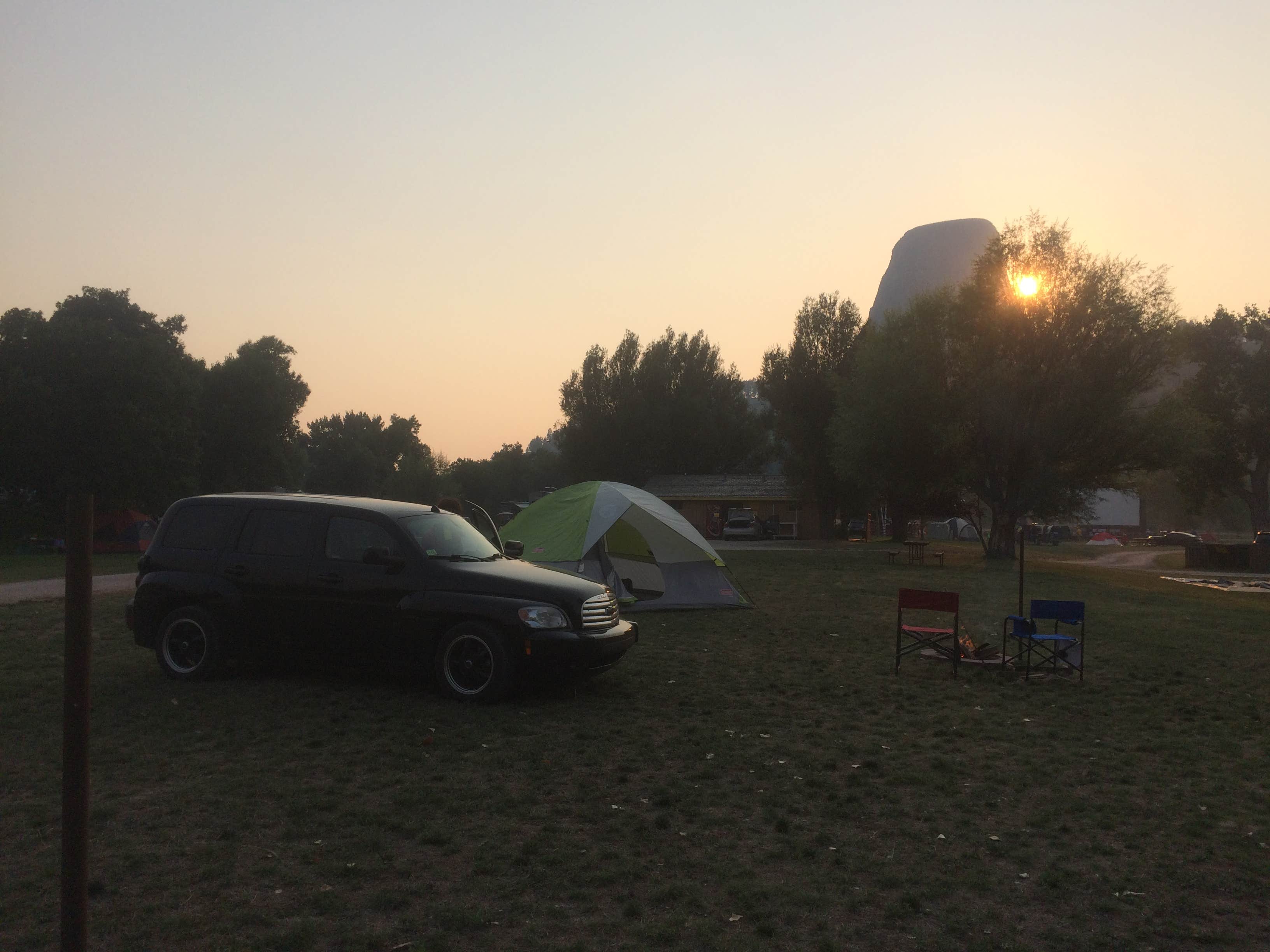 Camper-submitted photo at Devils Tower KOA near Gillette, WY