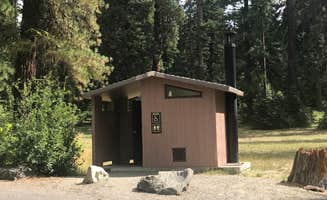 Crystal C.'s photo of glamping accommodations at Wenatchee National Forest Swauk Campground near Snoqualmie Pass, WA