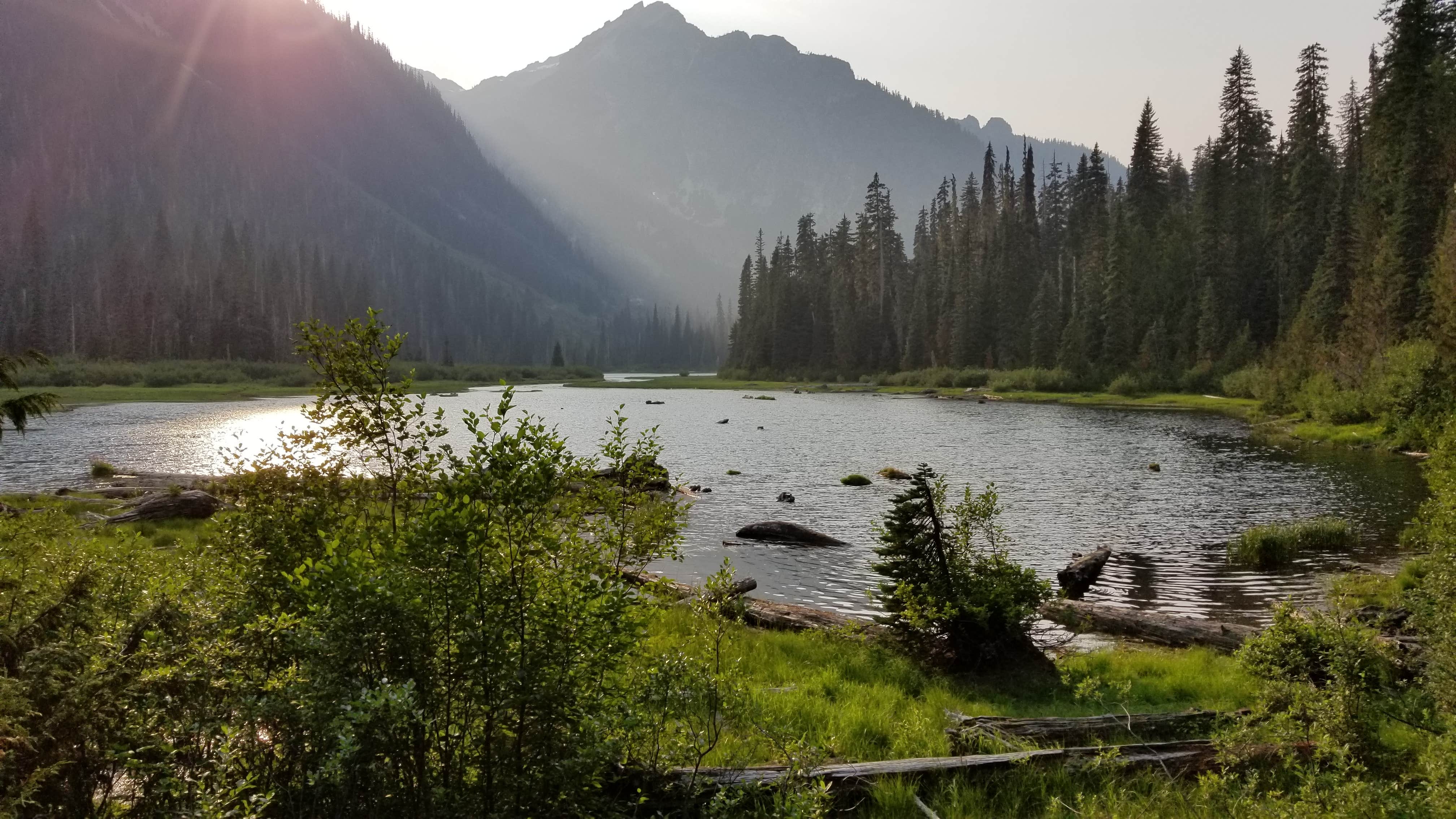 Camper-submitted photo at Hyas Lake near Okanogan-Wenatchee National Forest