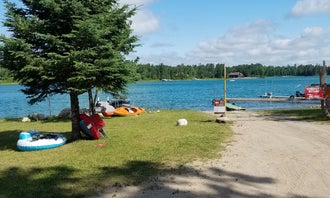 Camping near Deer Park Lake Backcountry Campsite — Itasca State Park: Bad Medicine Resort & Campground, Park Rapids, Minnesota