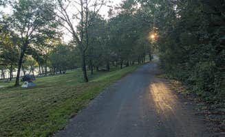 Andrew G.'s photo of tent camping at Jackson Bay Recreation Area near Broken Arrow, OK