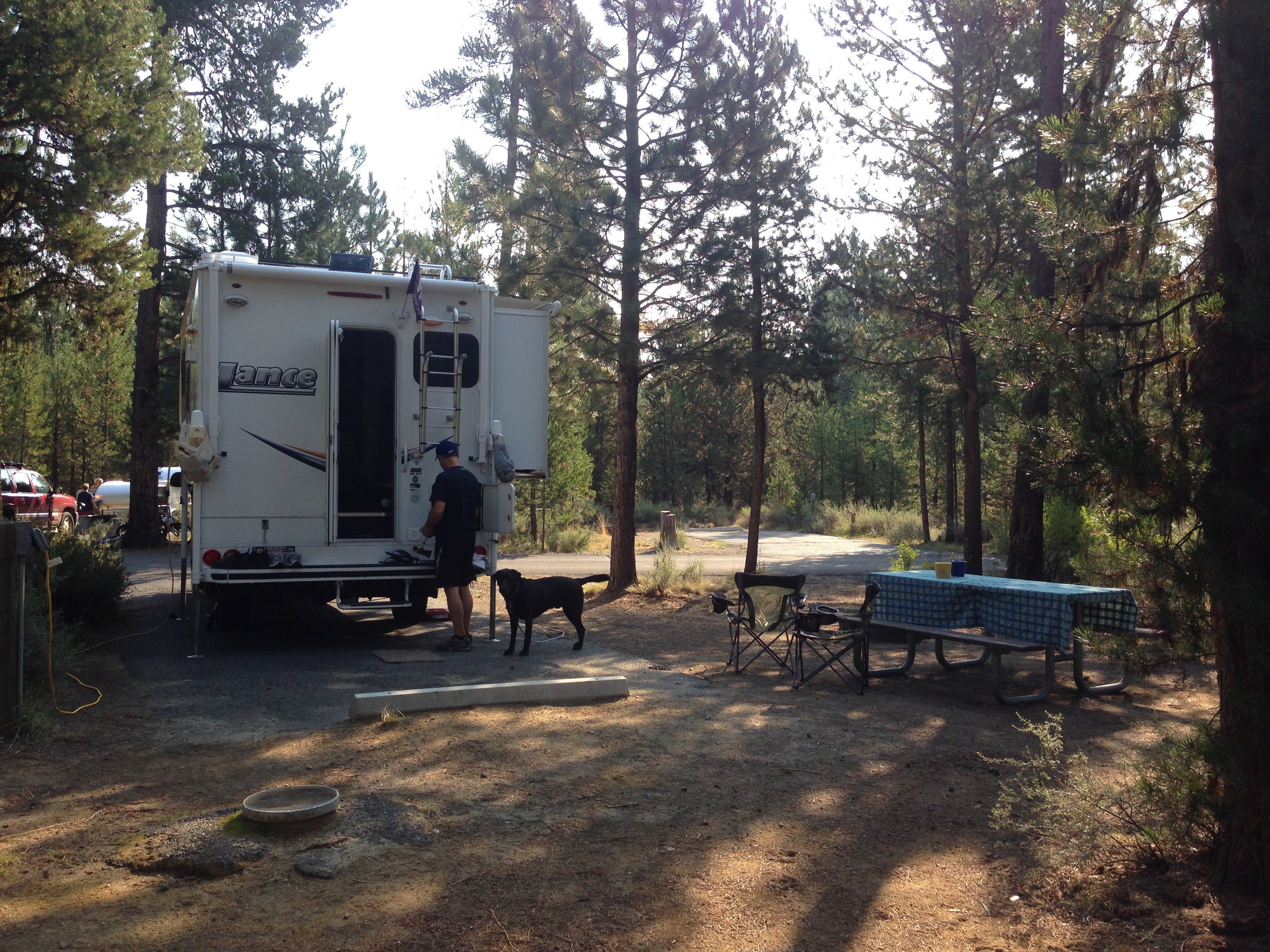 Camper submitted image from LaPine State Park Campground - 4