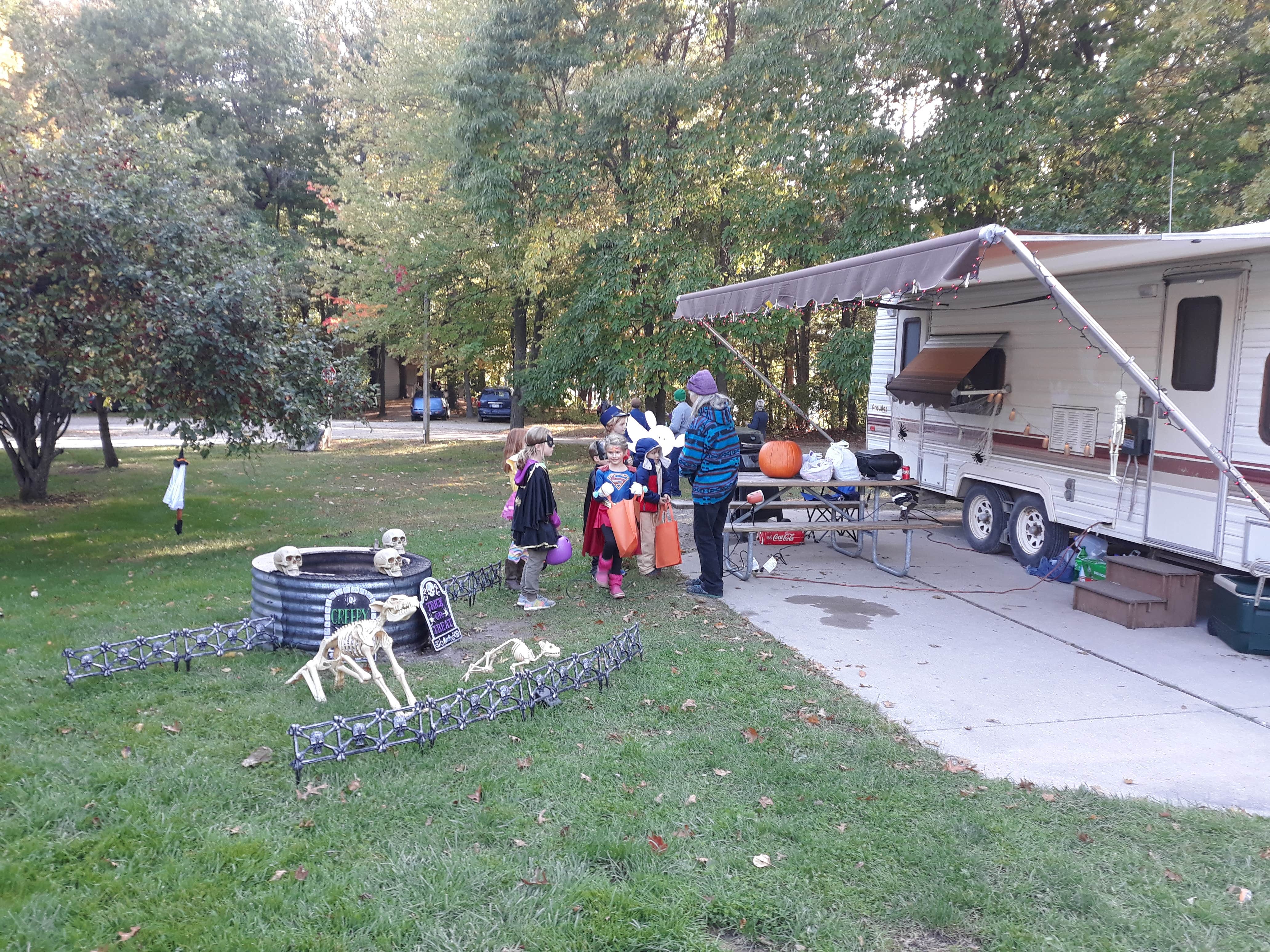 Joe S.'s photo of rv camping at Addison Oaks County Park near Clyde, MI