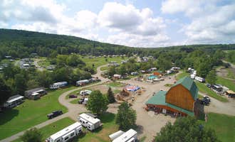 Camping near Erie County Sprague Brook Park: Triple R Camping Resort and Trailer Sales, Franklinville, New York