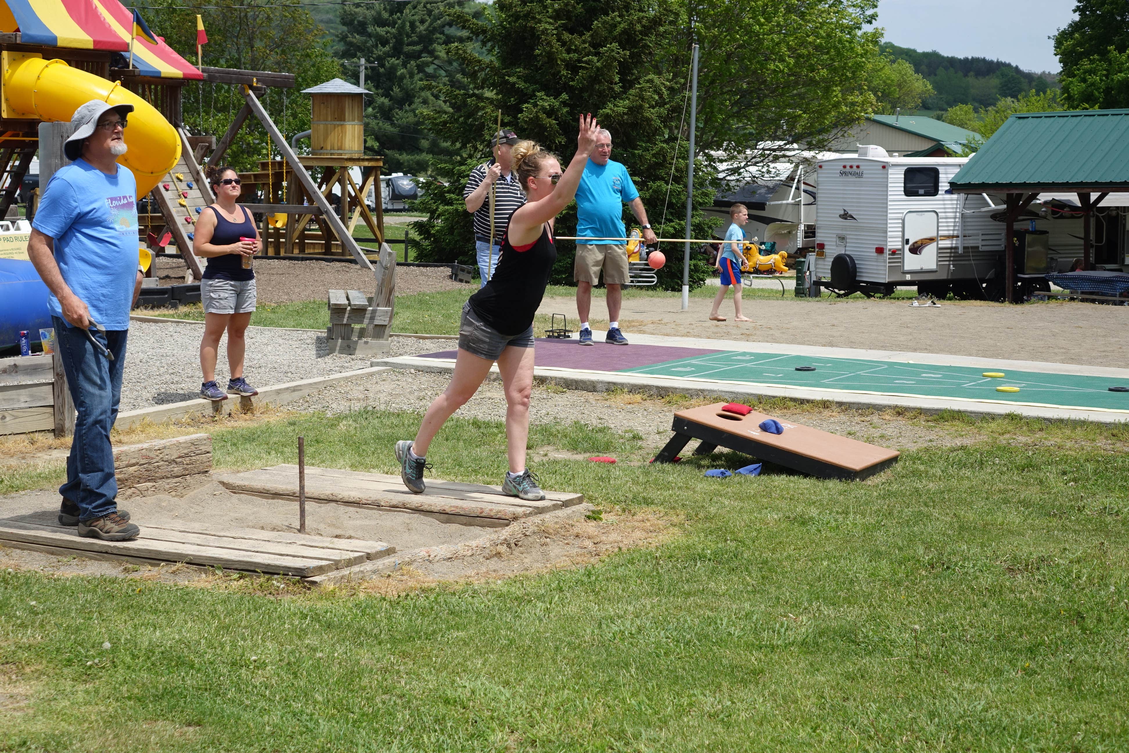 Camper-submitted photo at Triple R Camping Resort and Trailer Sales near Gowanda, NY