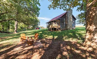 brandy Starr  M.'s photo of a cabin at Cabin nestled among trees, just outside of OKC near The Village, OK