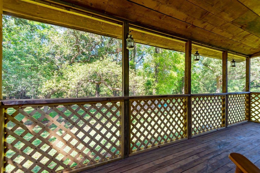 Camper-submitted photo at Cabin nestled among trees, just outside of OKC near Hinton, OK