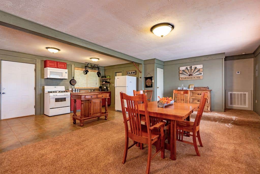 Camper-submitted photo at Cabin nestled among trees, just outside of OKC near Canton, OK