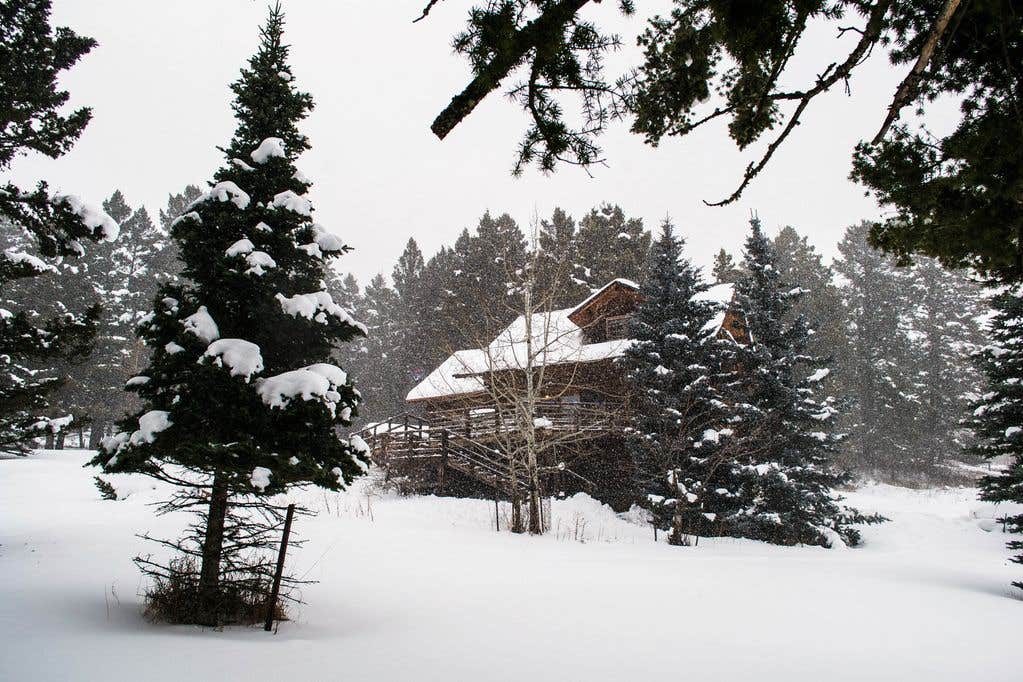 Camper-submitted photo at Mountain Log Home near Wilsall, MT