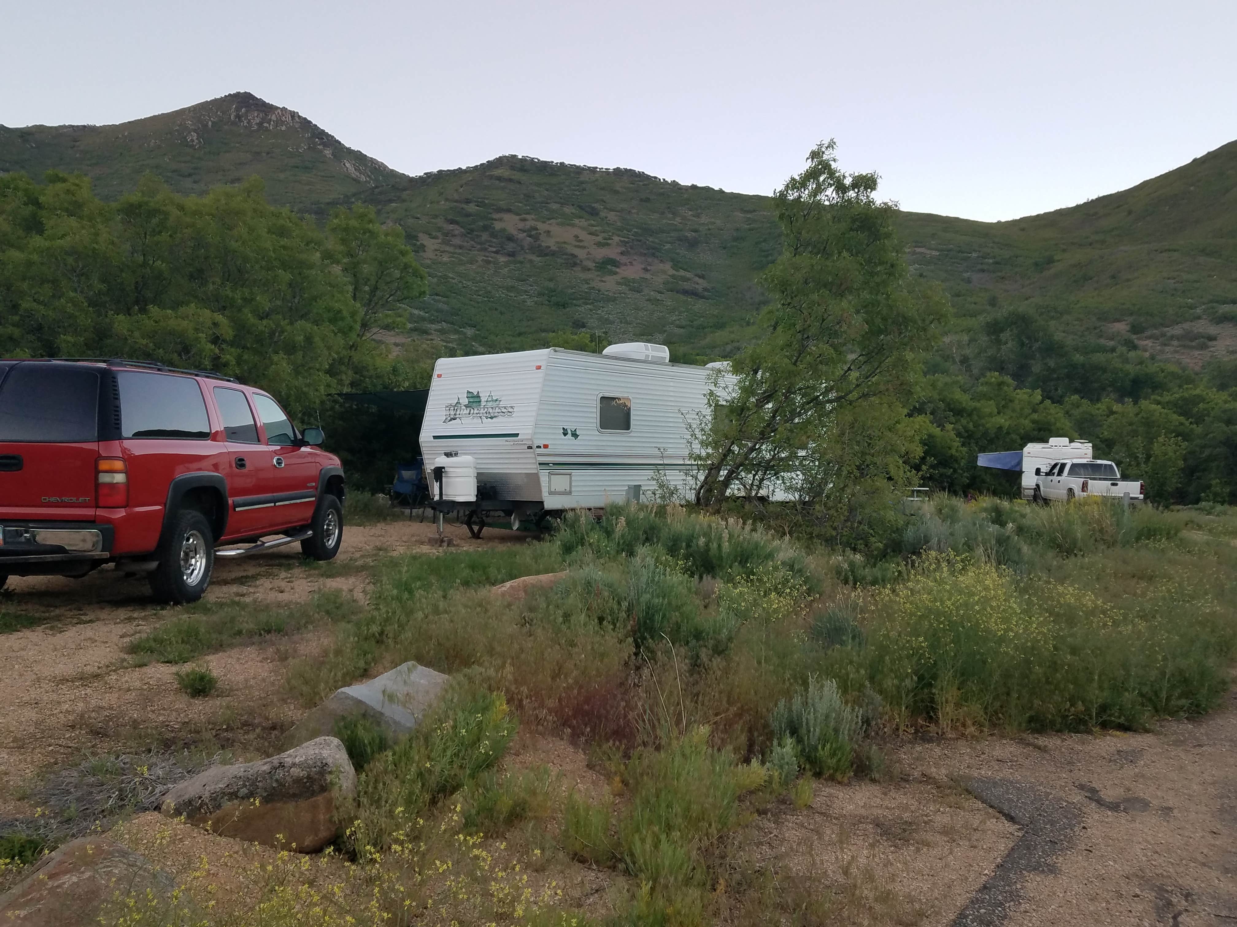 David T.'s photo of rv camping at Pine Creek Campground — Wasatch Mountain State Park near Brighton, UT