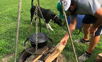 Douglas W.'s photo of camping with pets at Charlarose Campground near Waveland, IN