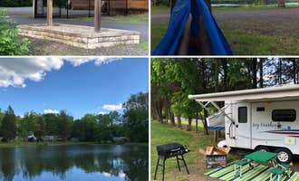 Camping near Round Valley State Park Campground: Colonial Woods Family Resort, Kintnersville, Pennsylvania