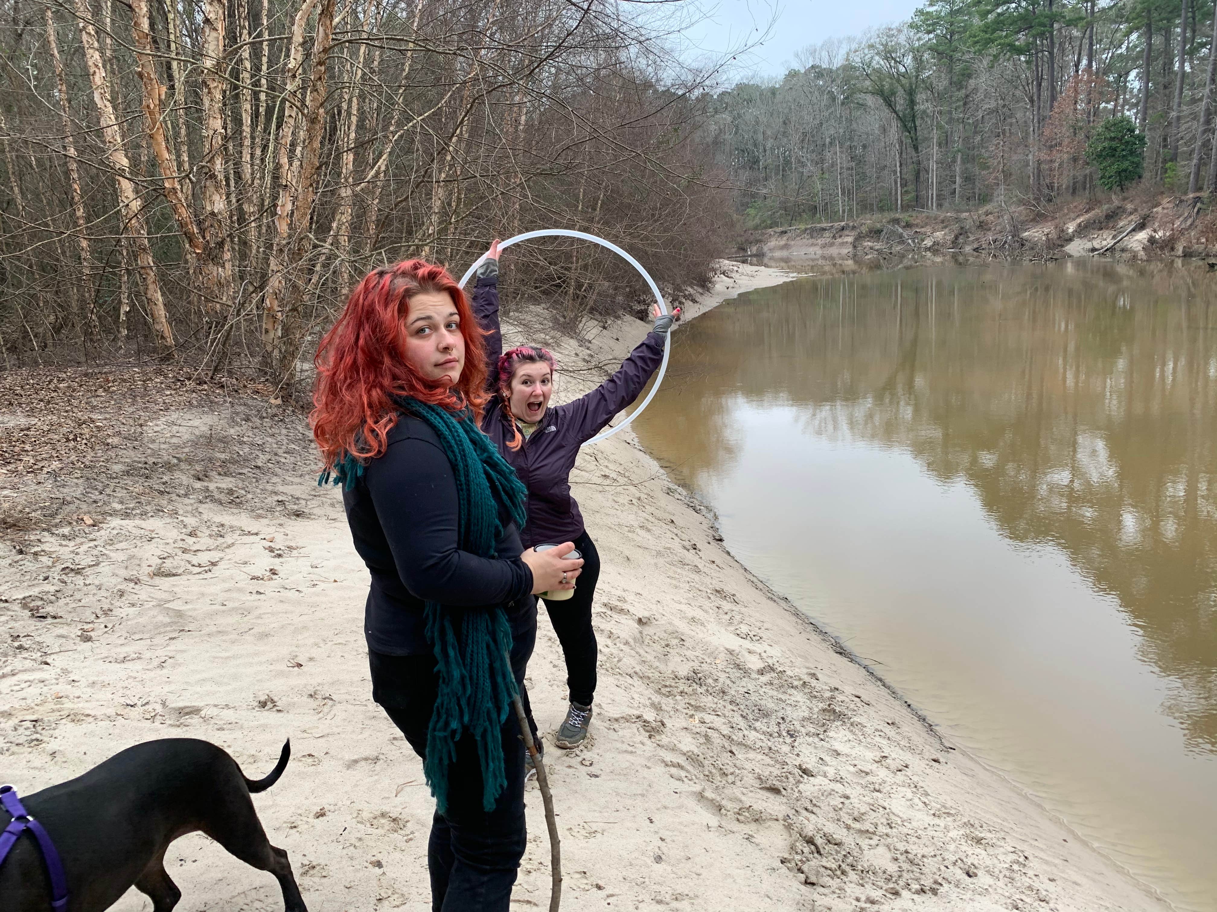 Van N.'s photo of camping with pets at Kisatchie Bayou NF Campground - Temporarily Closed near Bentley, LA