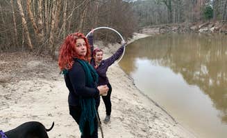 Van N.'s photo of camping with pets at Kisatchie Bayou NF Campground - Temporarily Closed near Alexandria, LA