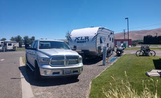 Faye D.'s photo of rv camping at Wine Country RV Park near Parker, WA