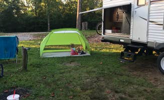 Vance M.'s photo of rv camping at Hocking Hills Jellystone Campground near Wilkesville, OH