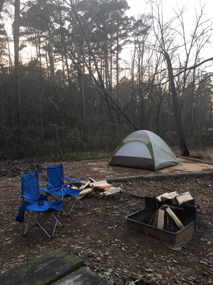 jasmine L.'s photo at Tyler State Park Campground near White Oak, TX